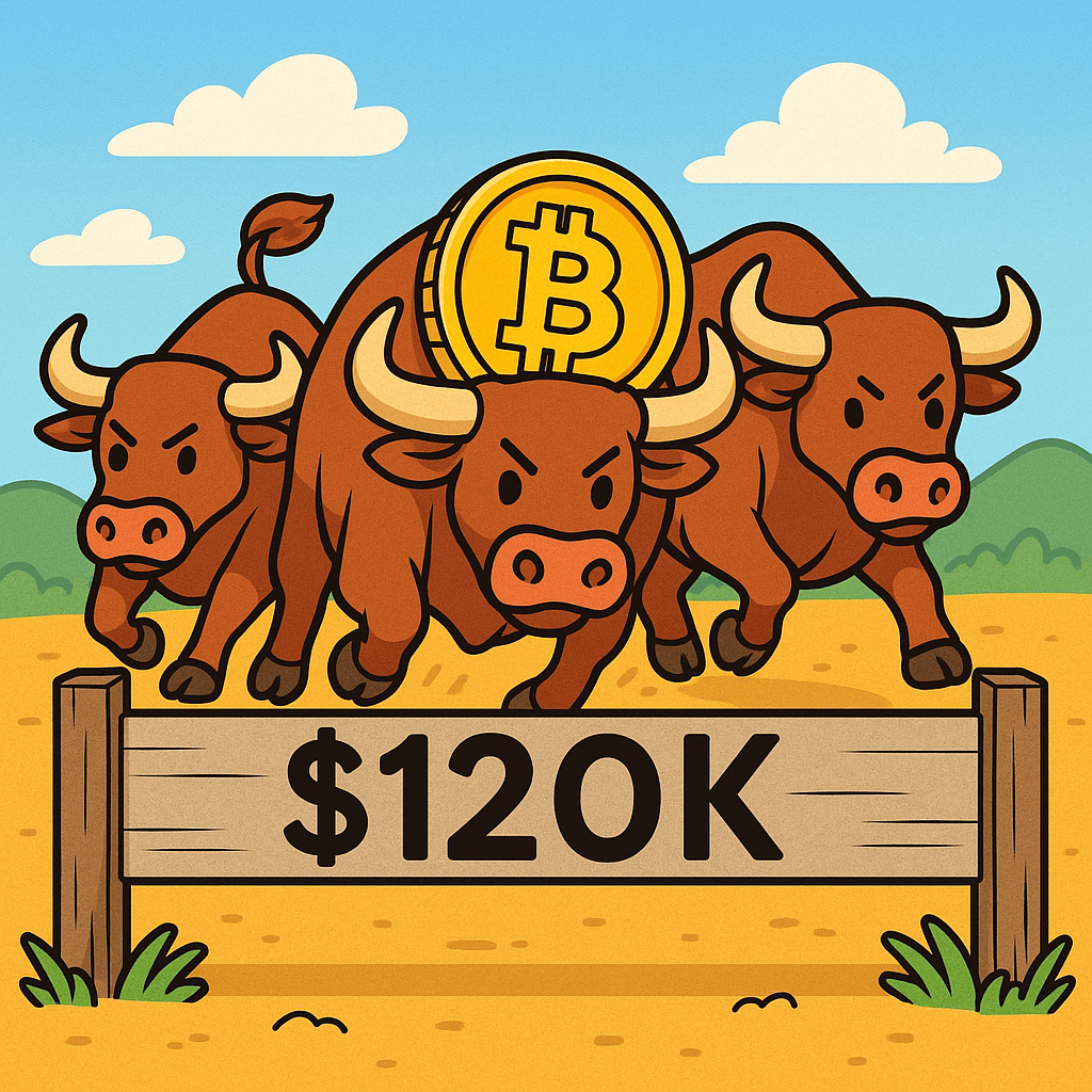 Bulls Eye Breakout as Bitcoin Tests $120K